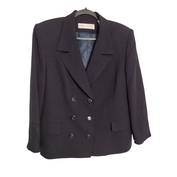 Vintage Valerie Steven’s  Wool Blazer Women’s Button Down Size 10 - Picture 1 of 13